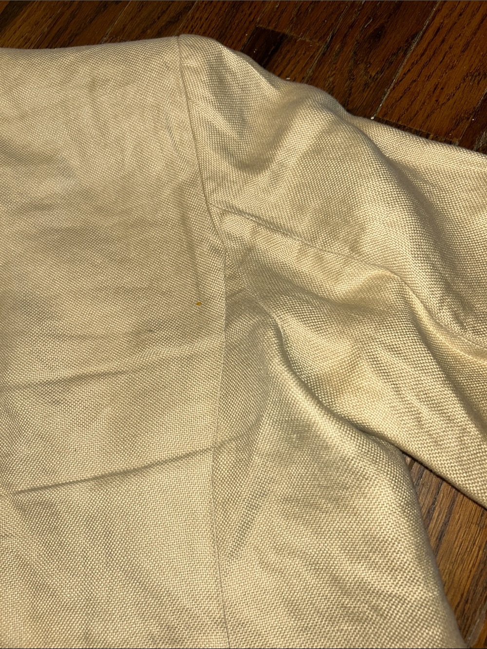 Lauren Ralph Lauren Cream 💯Linen Button Front Blazer - Picture 15 of 16